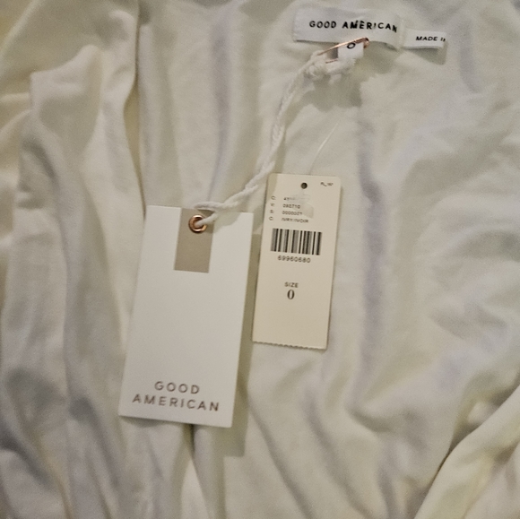 Good American Good Touch Wrap Top - Picture 7 of 9